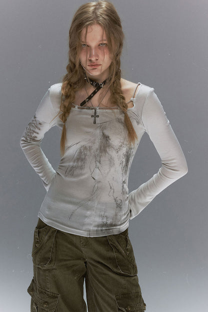 Broken Angel Tencel Top