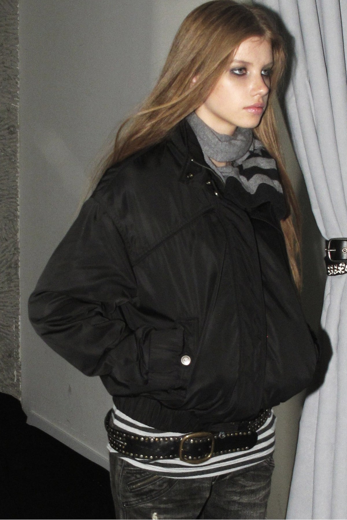 Fleece Lined Nylon Jacket