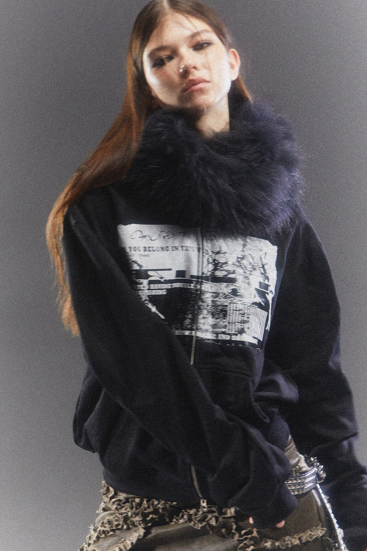 Futureofx 24Aw Acid Design Ip Sweatshirt