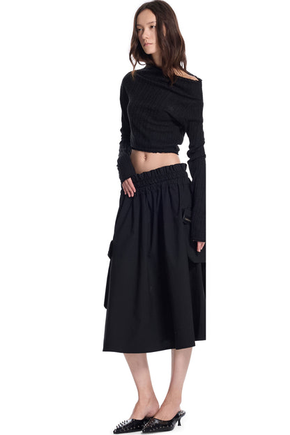 Punk Utility Pocket Skirt