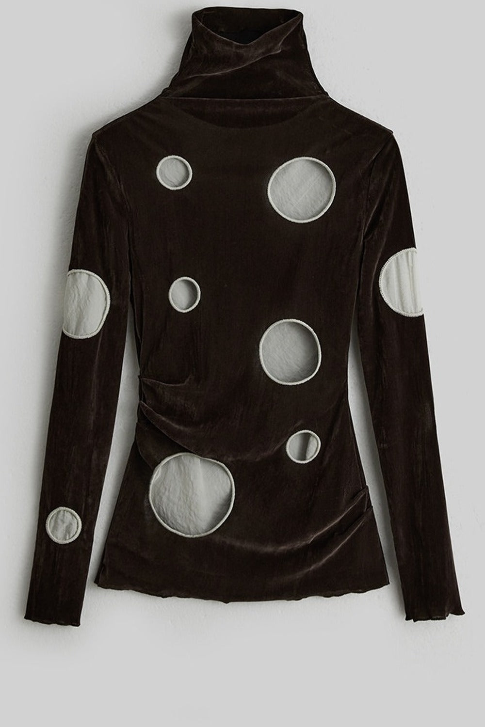 Double-Layered Hollow-Out T-Shirt