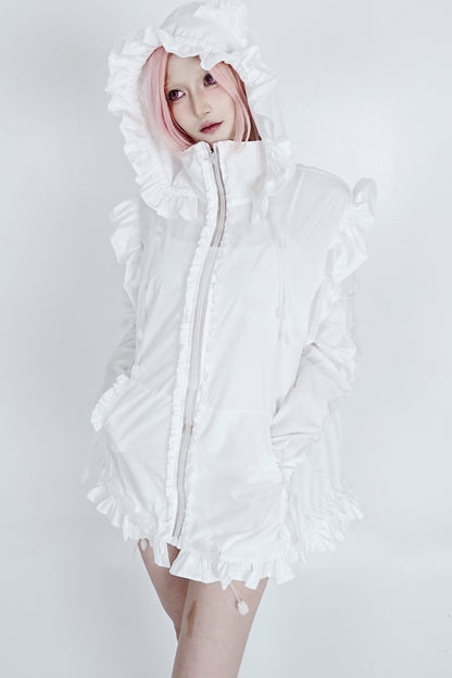 Cat Ear Ruffle Sun Jacket