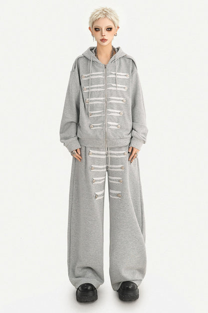 Autumn Niche Design Casual Two-Piece Set-Up