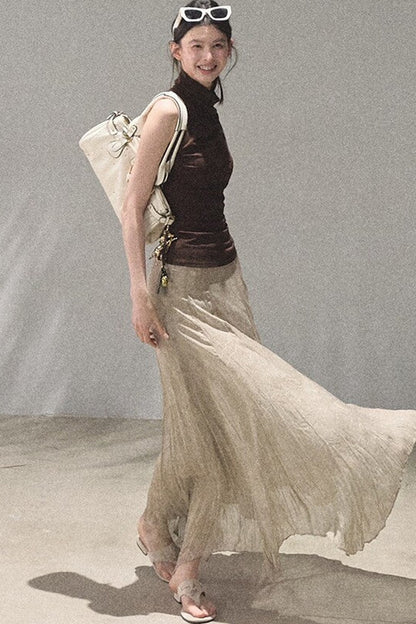 Flowing Twilight Halter Vest