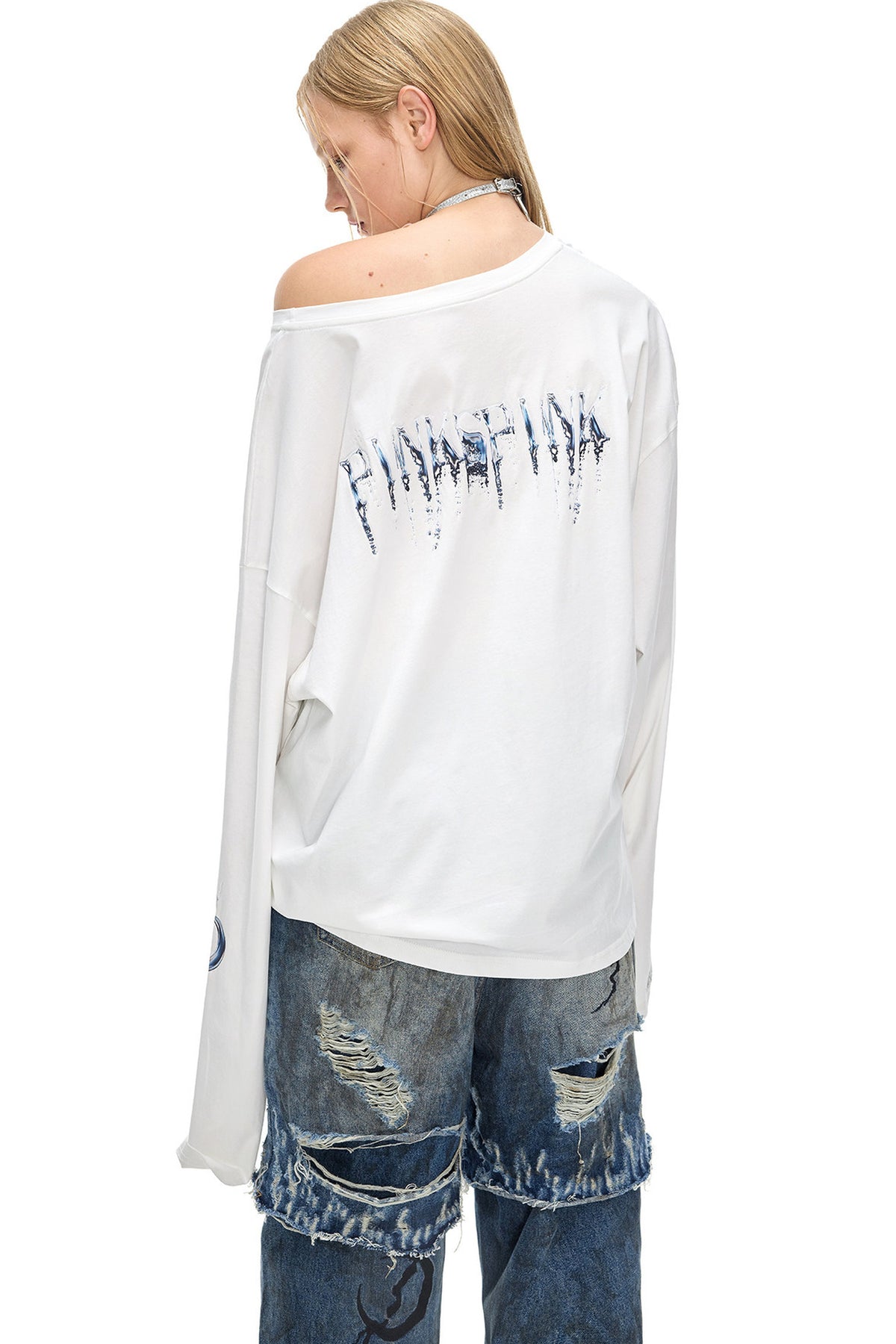 Punk-T-Shirt im Light-Subkulturstil