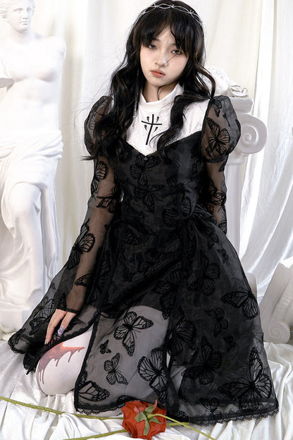 Butterfly Lace Princess Dress