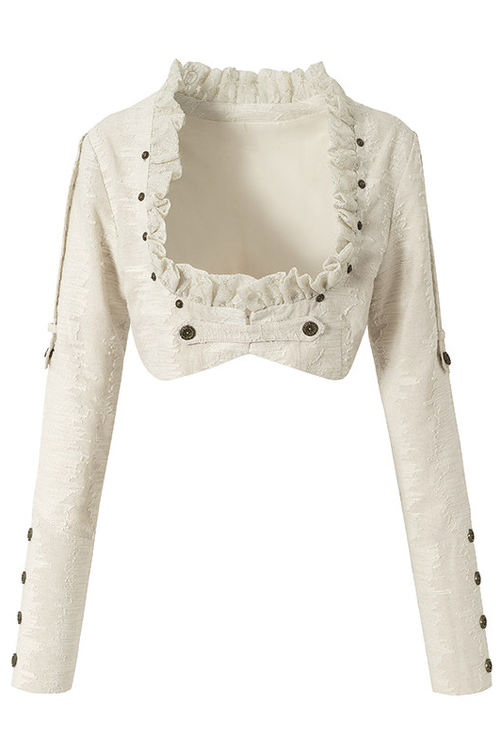 Baroque Punk Leather Jacket