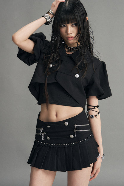 Palace Punk Pleated Skirt