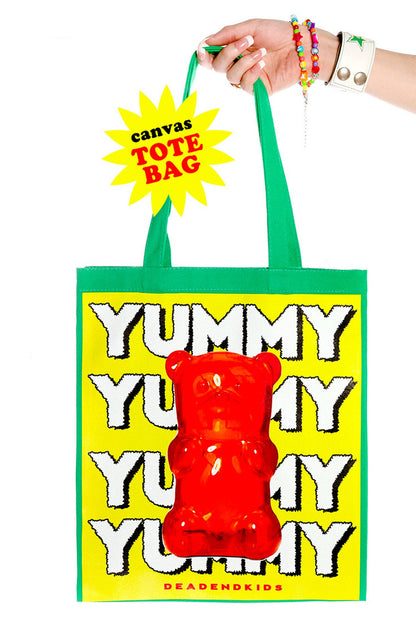 Colorful Canvas Shoulder Tote