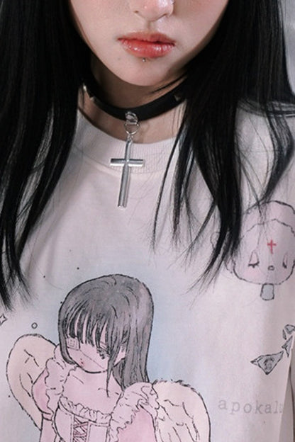 Angel Print T-Shirt