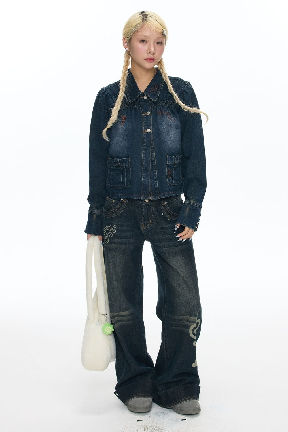 Embroidered Denim Jacket