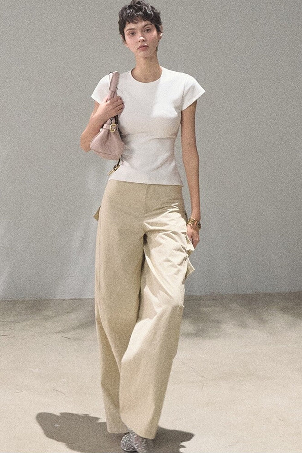 Wide Leg Cargo Pants