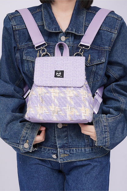 Y2K Furry Crossbody Backpack