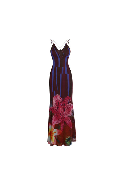 Western Vibe Slim Camisole Dress
