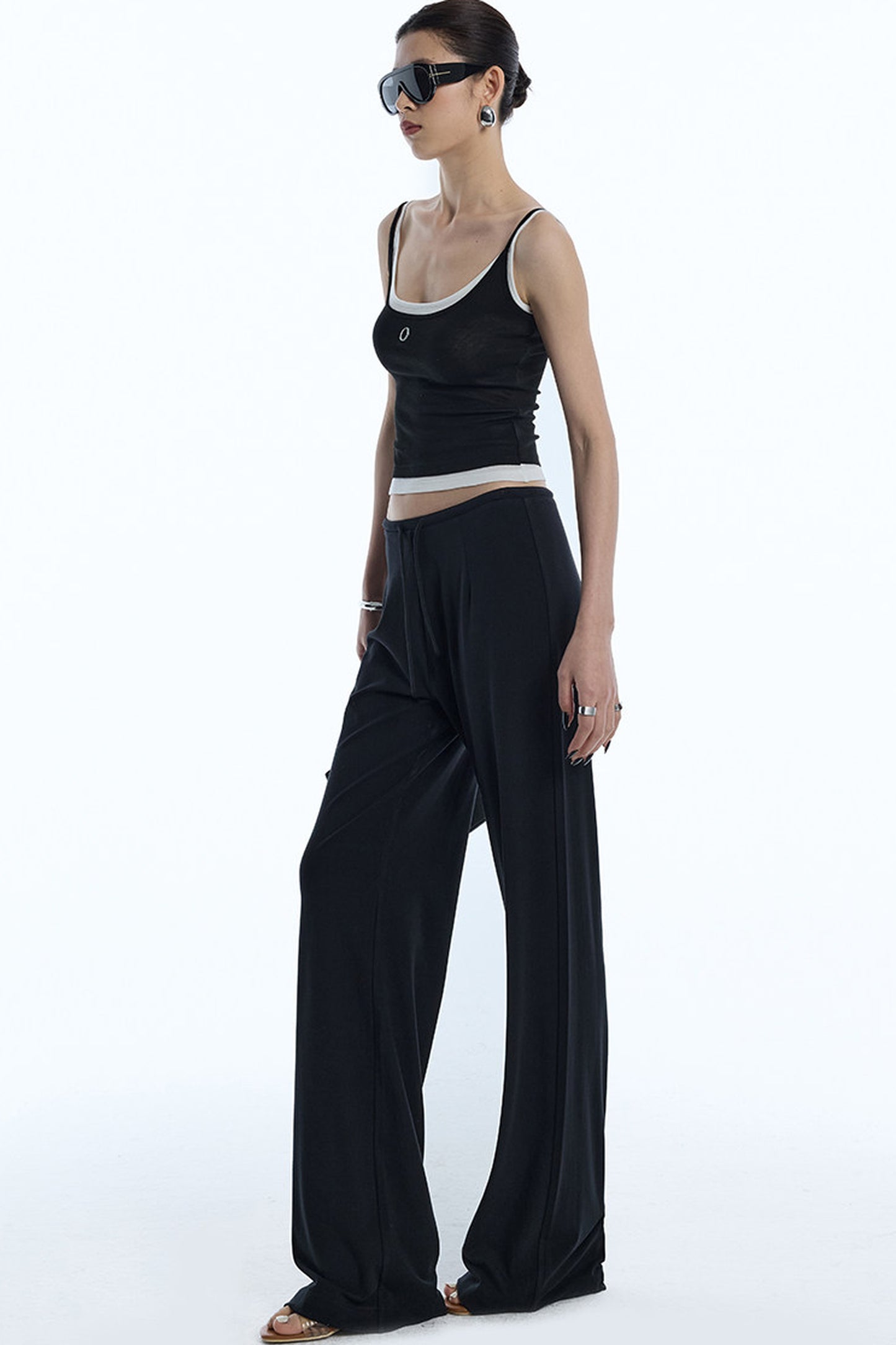 Loose Straight Casual Floor-Length Pants