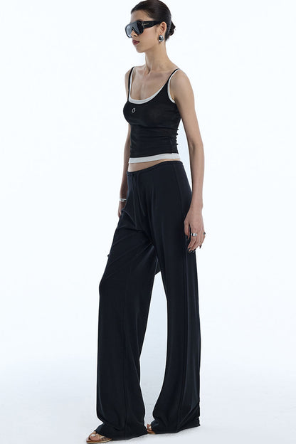 Loose Straight Casual Floor-Length Pants