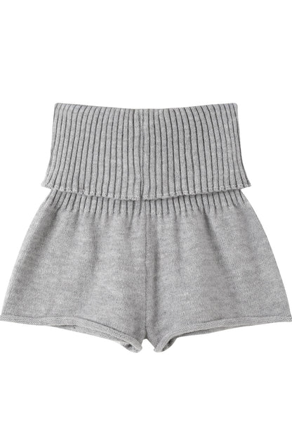Loose Crochet Knit Shorts