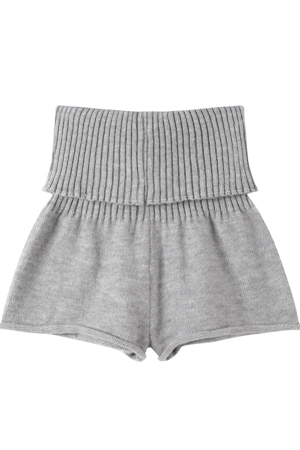 Loose Crochet Knit Shorts