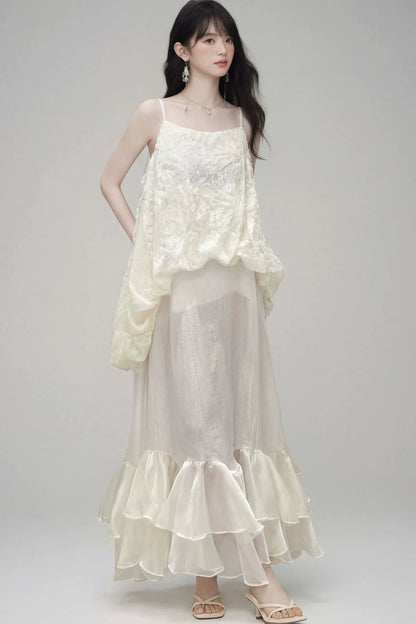 White Rose Two-Piece Set-Up