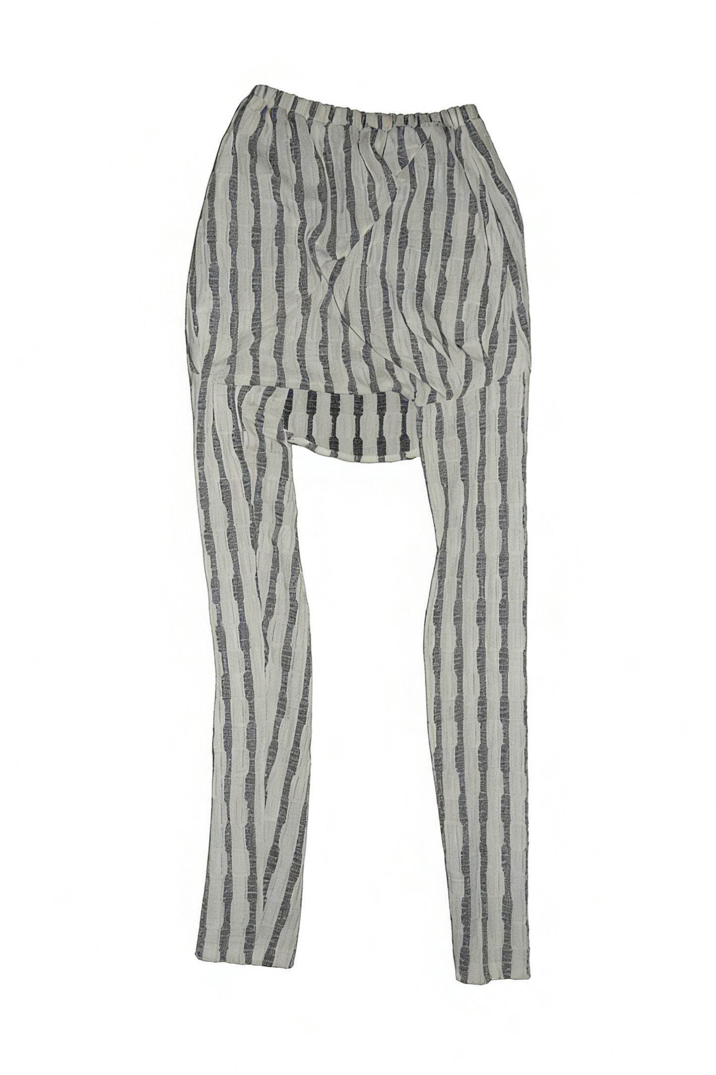 Leggings gonna a righe medievali