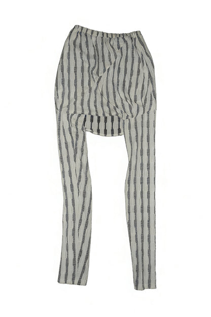 Leggings gonna a righe medievali