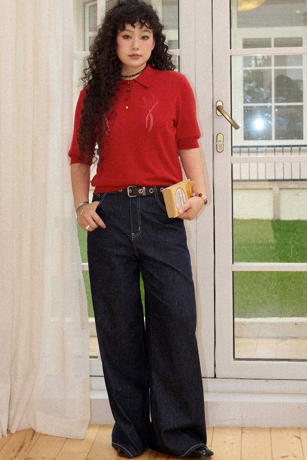 Tencel Acetate Vintage Blouse