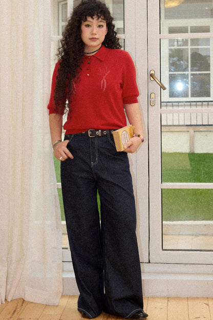 Tencel Acetate Vintage Blouse