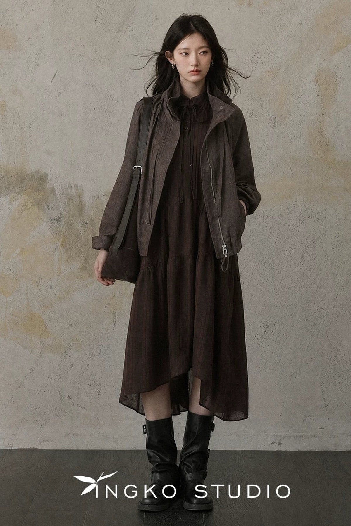 Relaxed Drawstring Jacket