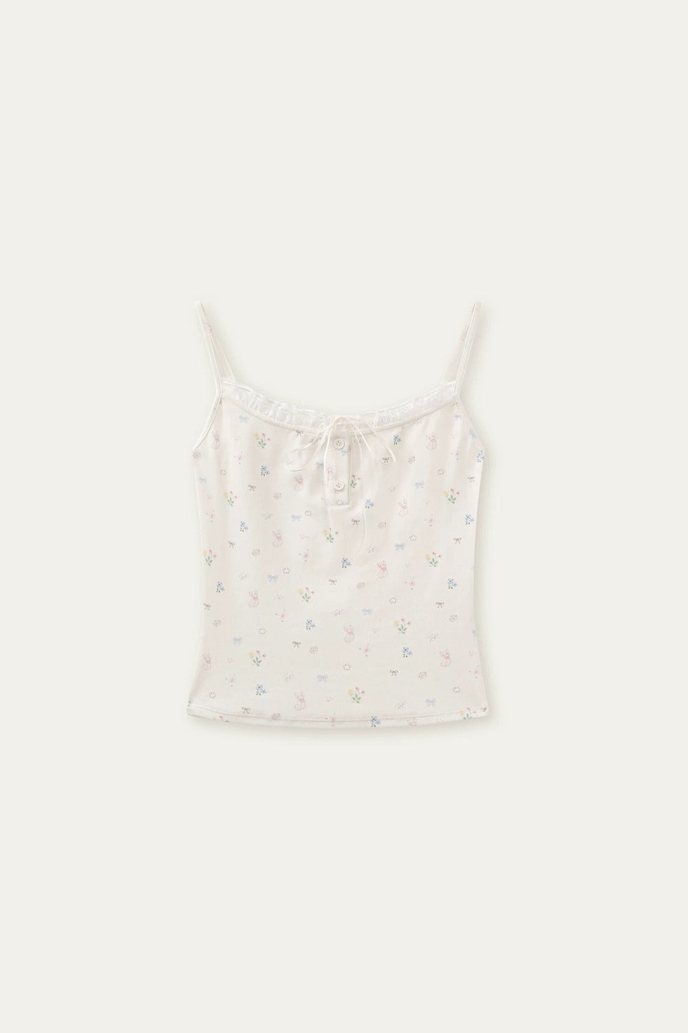 Floral Lace Crop Camisole