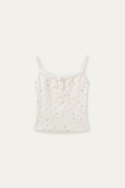 Floral Lace Crop Camisole