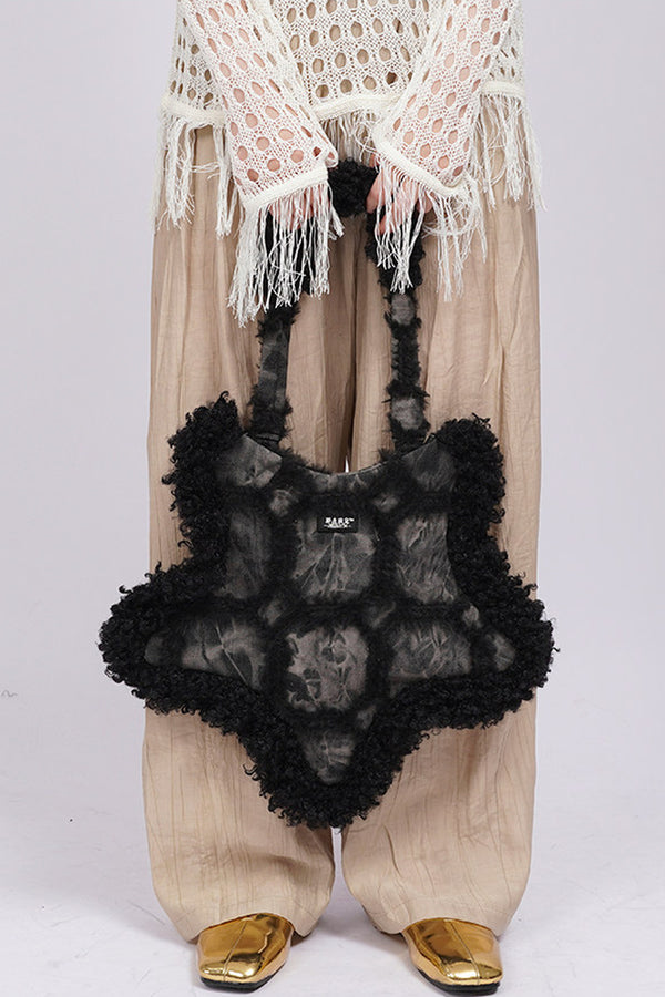 Retro Denim Underarm Bag