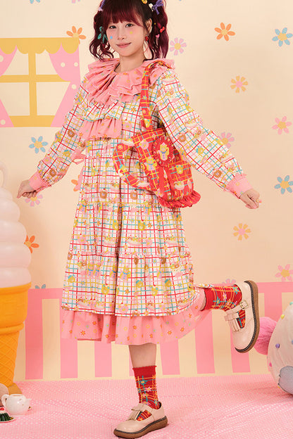Showa Teacup Zipper Single Shoulder Bag
