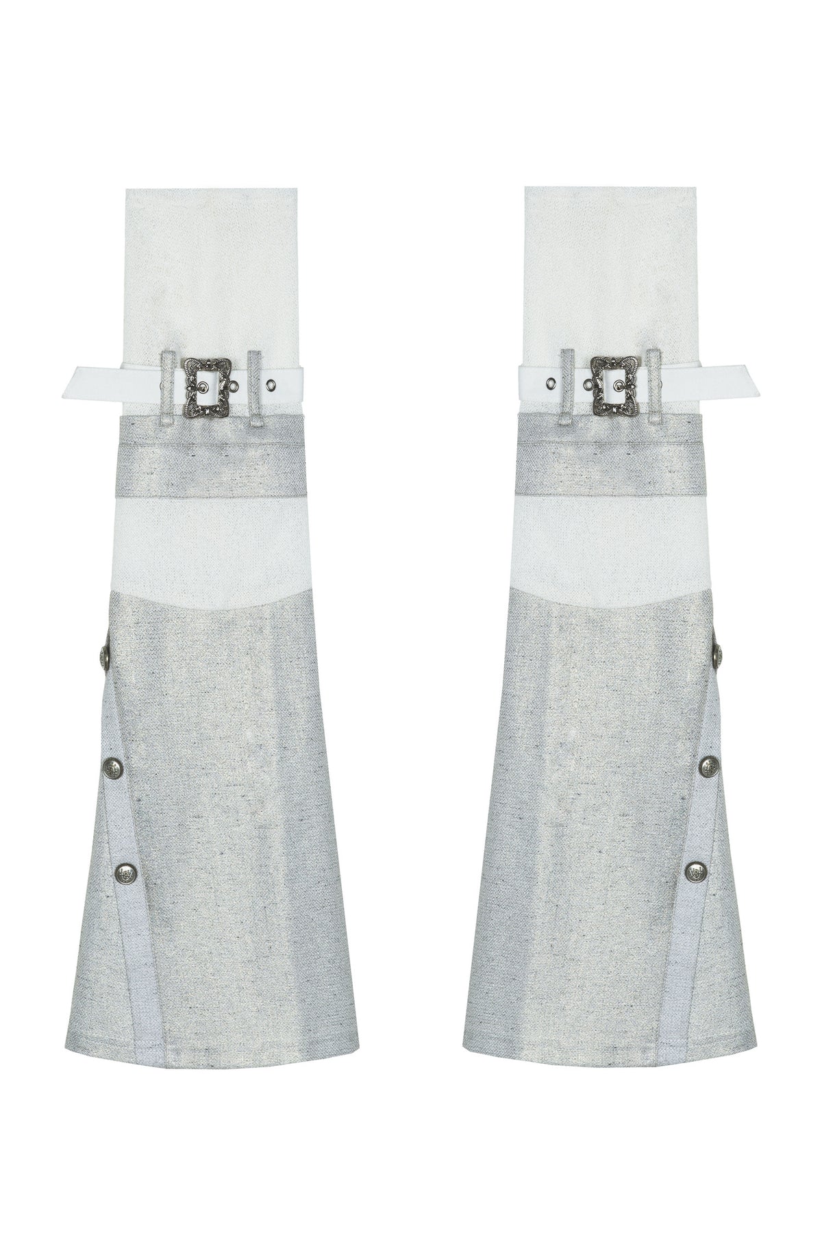 Y2K Low-Waist Leg Warmer Shorts Set-Up