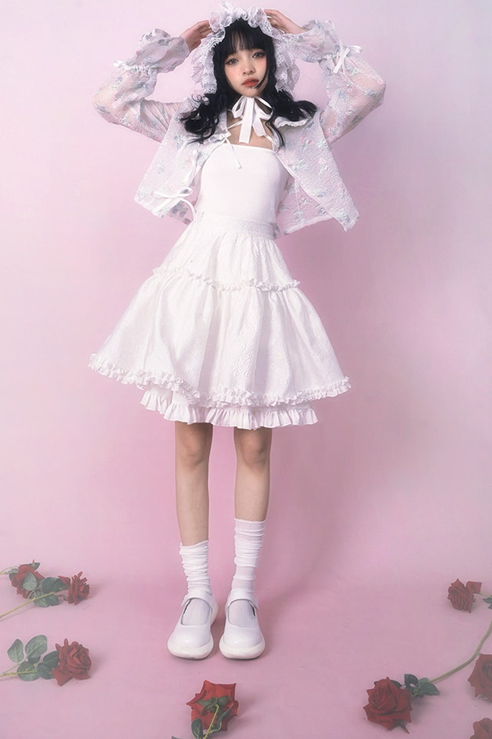 Heavenly Jacquard Princess Skirt