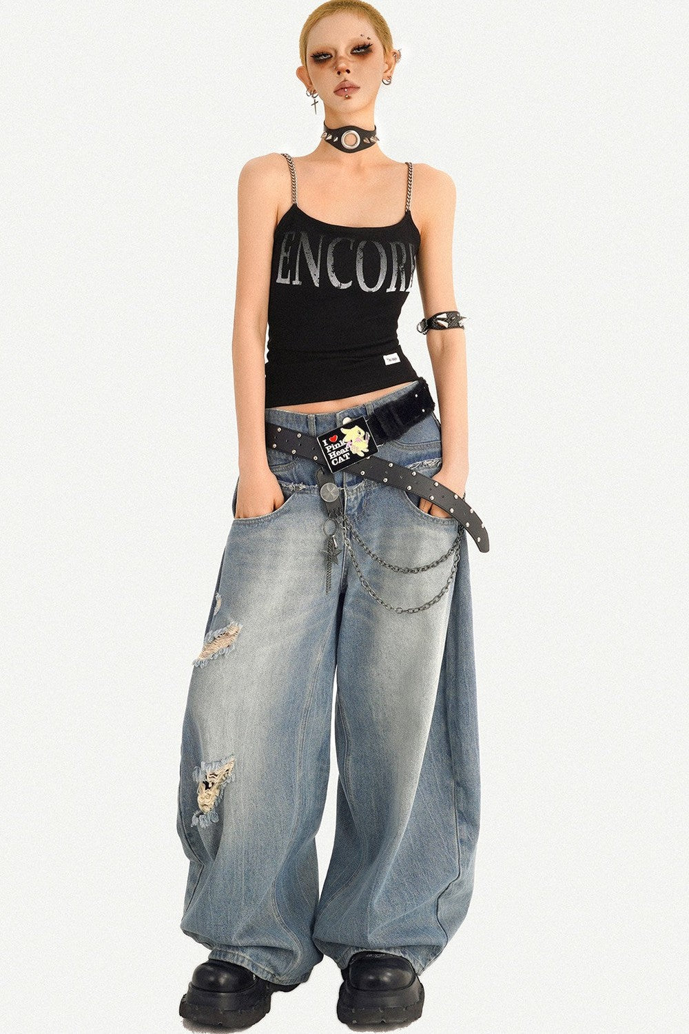 Retro Wasteland Graphic Tank Top