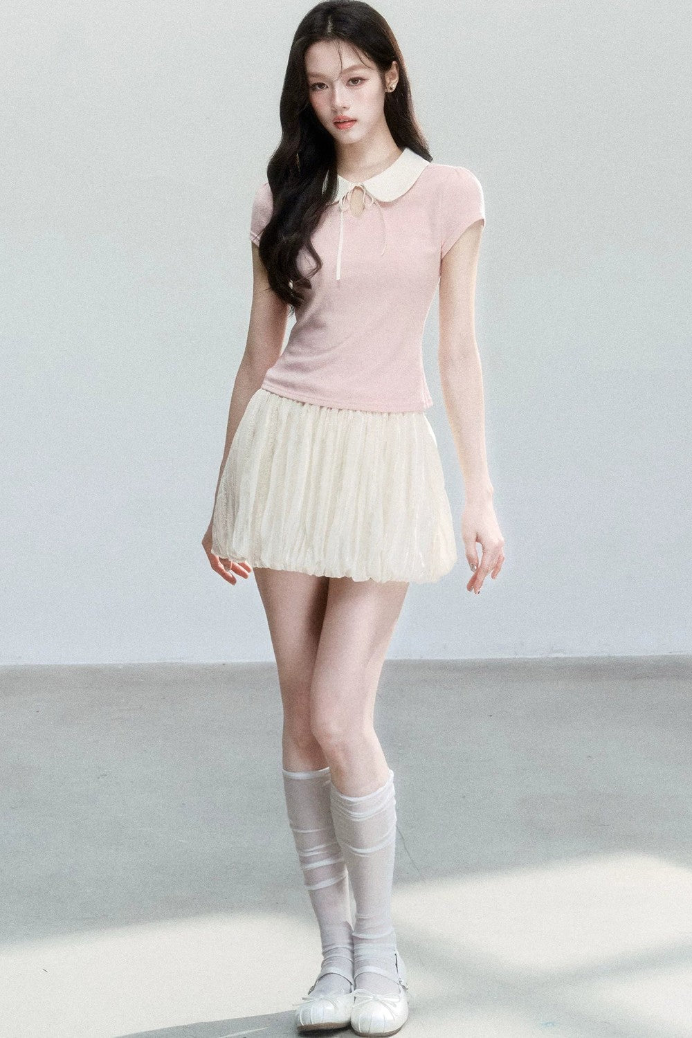 Poetry Doll Collar T-Shirt