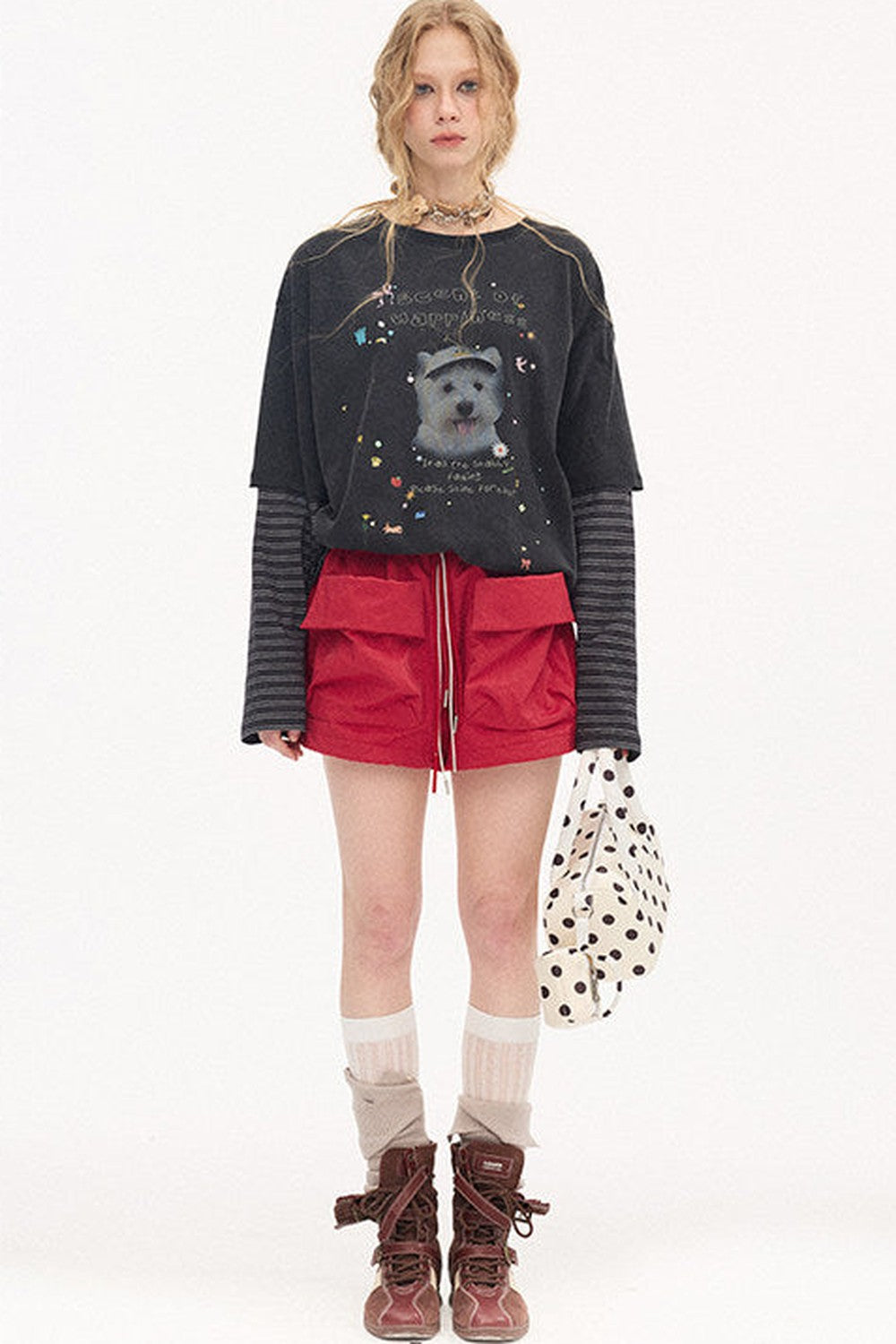 Cuffed Cargo Pants Shorts