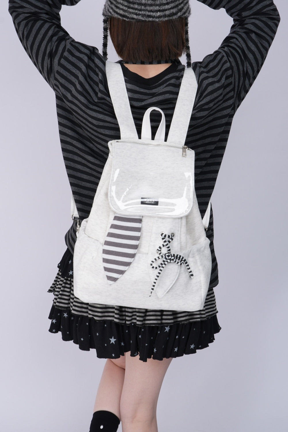 Wild Style Rabbit Ear Backpack