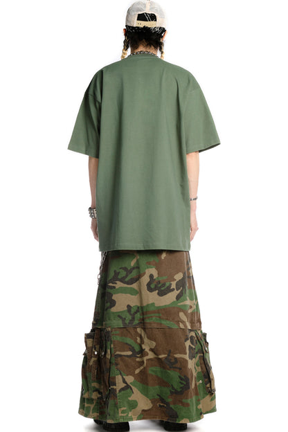 Skeleton Rock Hip-Hop Loose Blouse