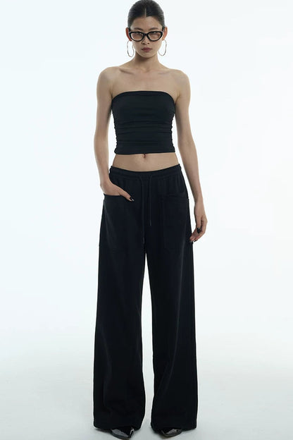 Elastic Pleated Tube Top