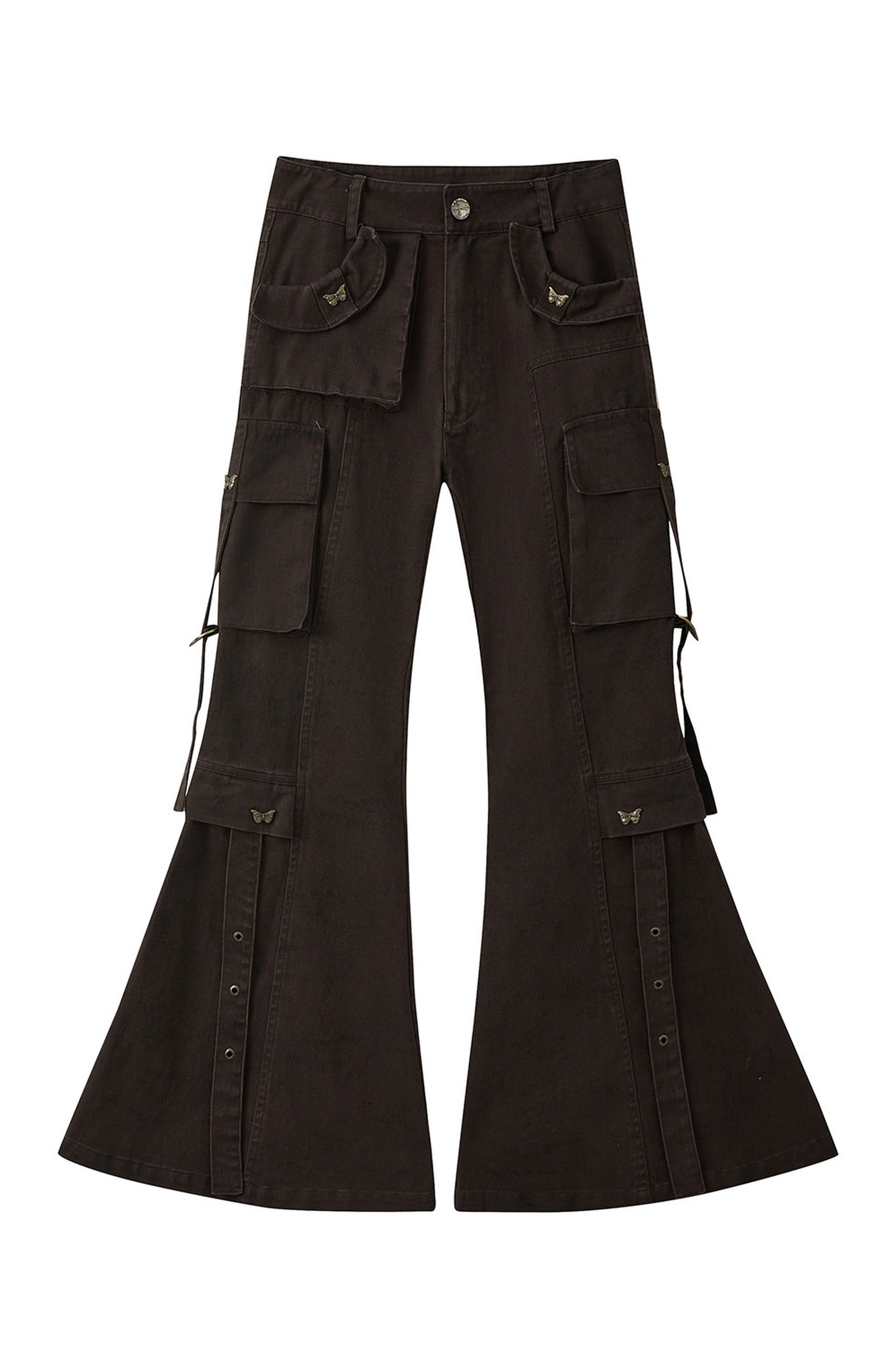 Pantaloni cargo svasati leggeri