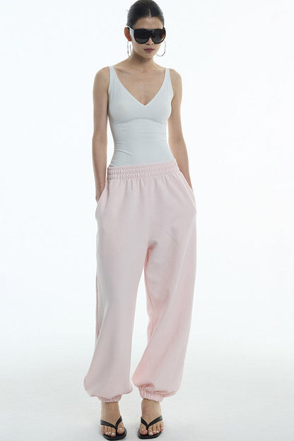 Cloud White V-Neck Seamless Camisole