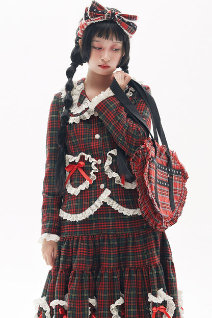 Showa Retro Woolen Skirt