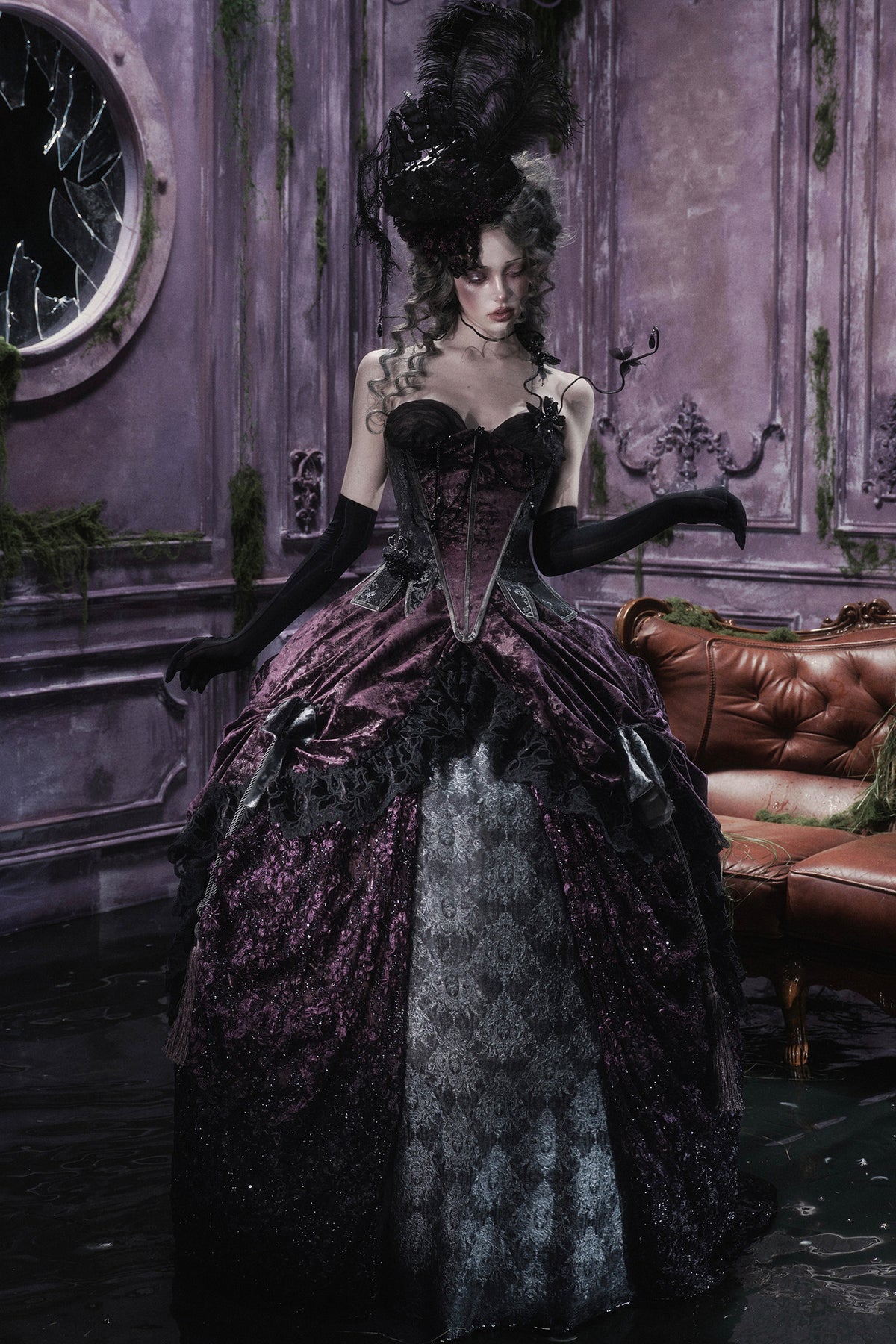 Butterfly Ghost Fishbone Corset