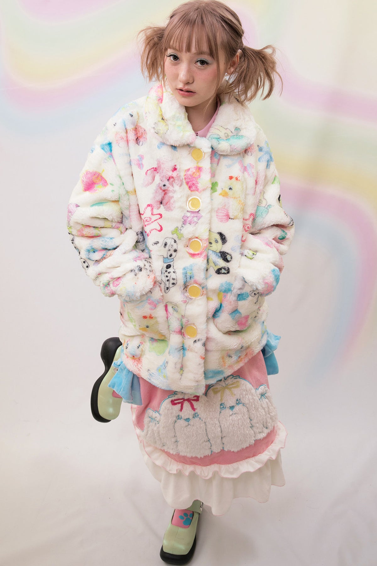 Custom Printed Plush Jacket