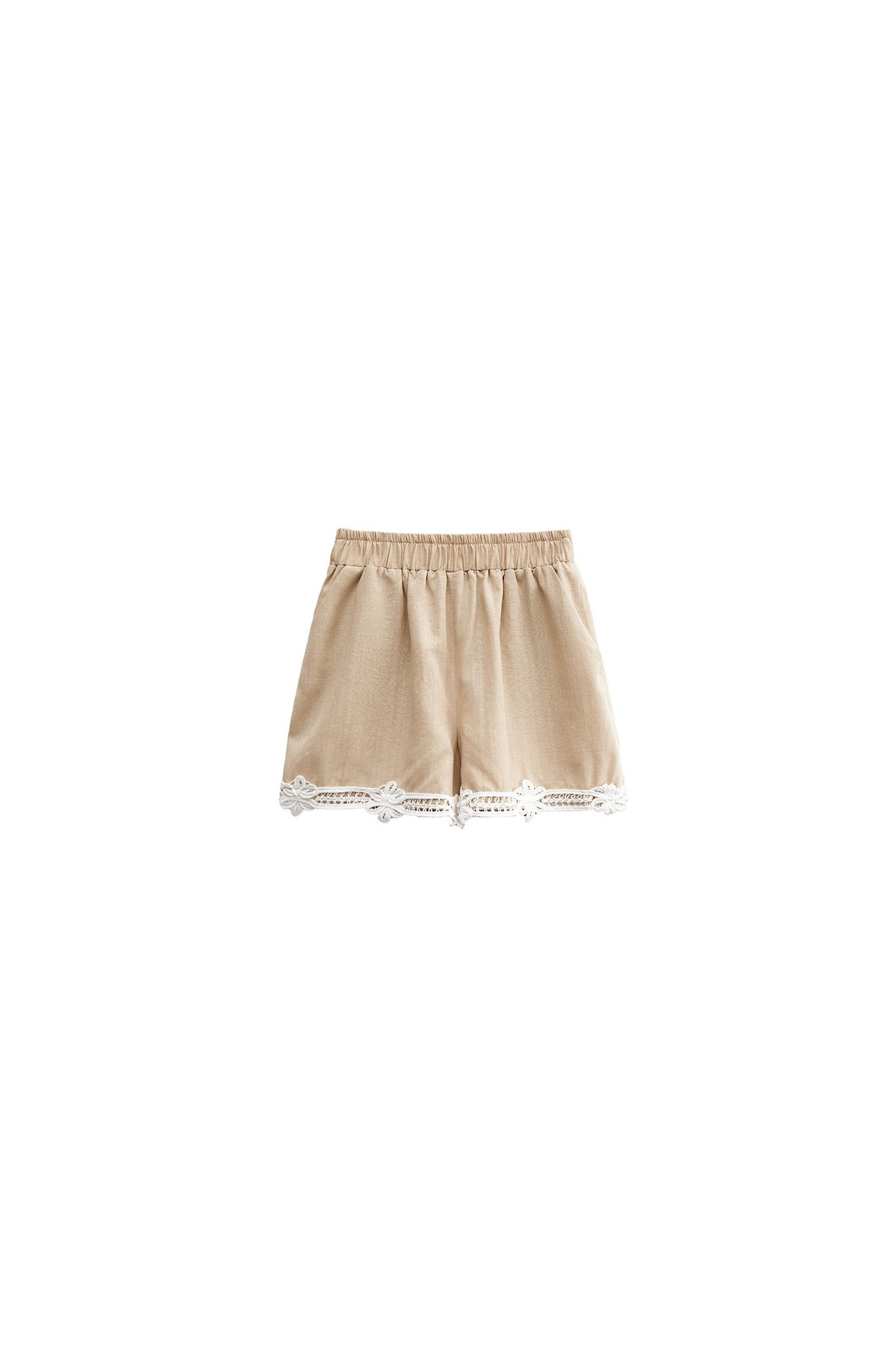 Three-Dimensional Rope Embroidery Floral Tencel Vest and Shorts Set-Up