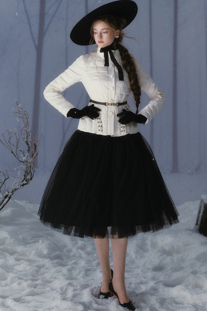 New Look Lightweight Down Jacket and Skirt Set-Up