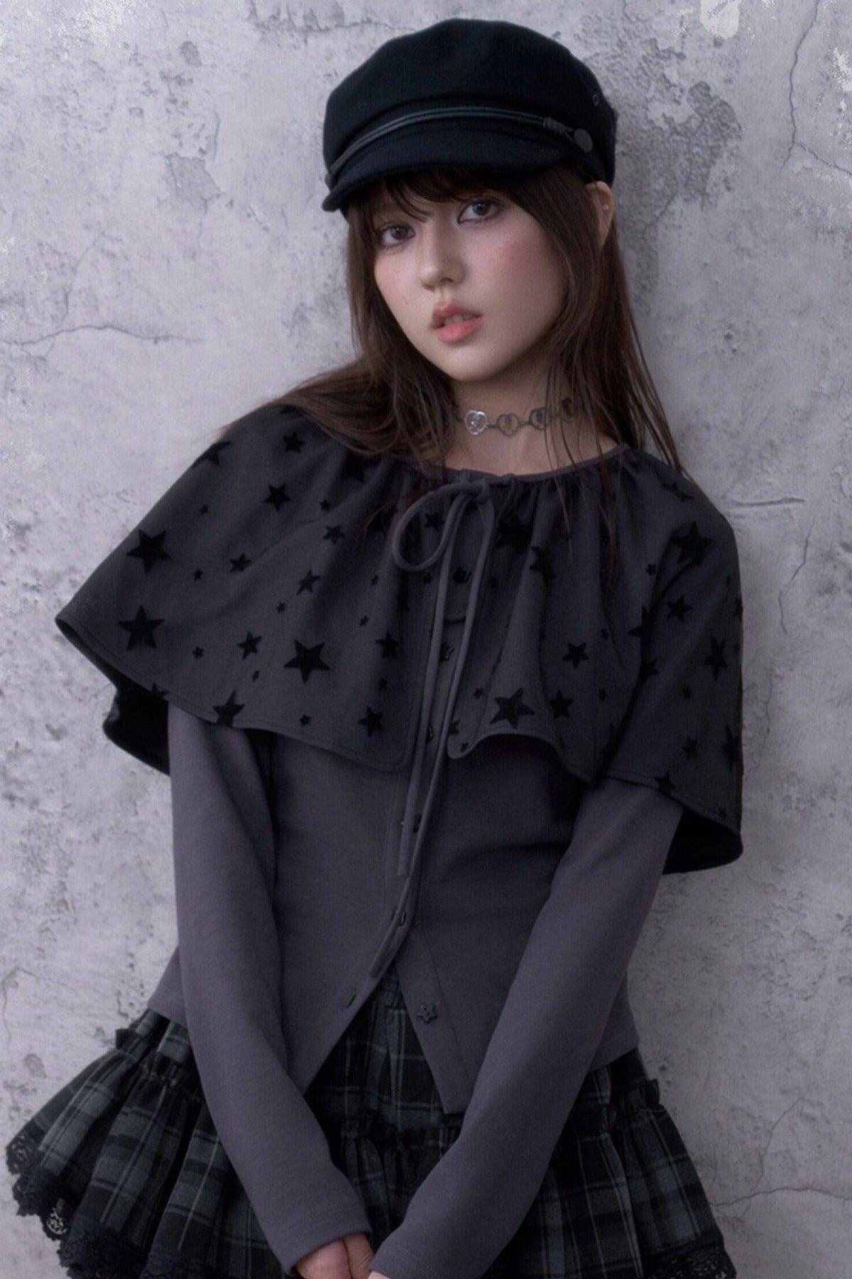 Star Shawl Cardigan Set