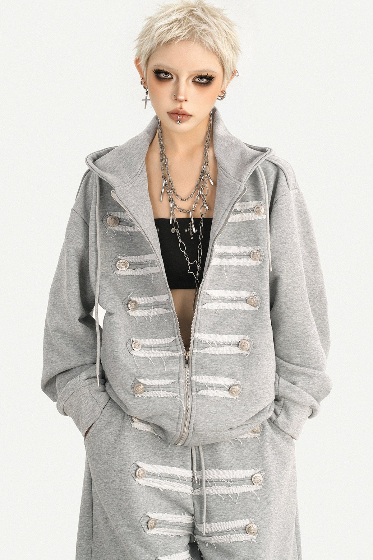 Autumn Niche Design Casual Two-Piece Set-Up