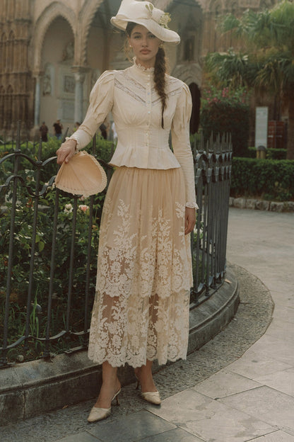 Rose Victorian Gothic Top Set-Up